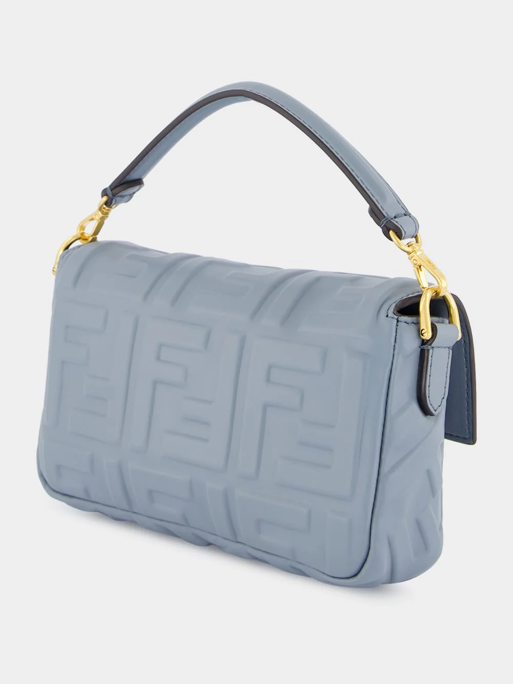 Mercury Blue Mini Baguette Bag - Image 5