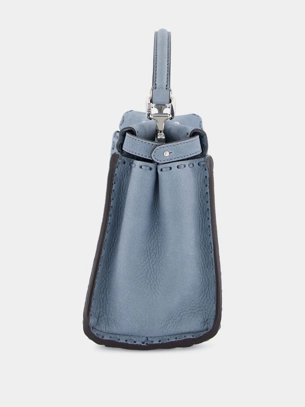 Mercury Blue Peekaboo Mini Selleria Bag - Image 4