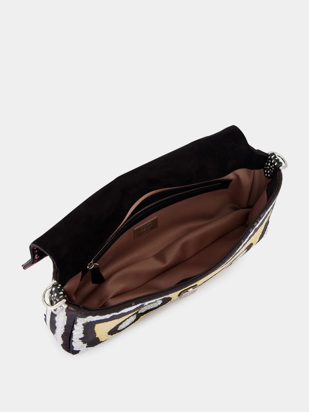 Multicolour Night Butterfly Sequin Baguette® Bag - Image 8