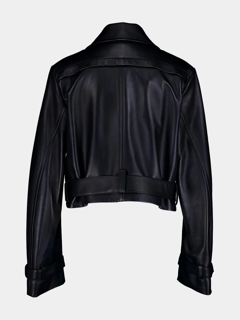 Nappa Leather Biker Jacket - Image 2