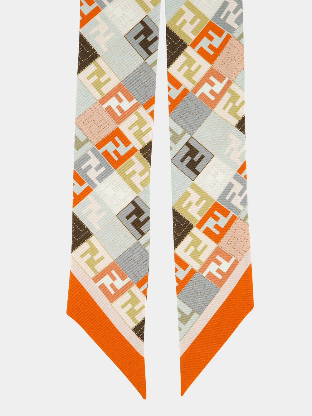 Orange Silk Wrappy - Image 2