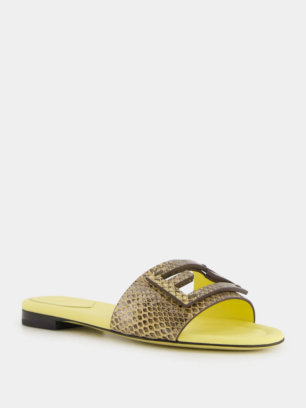 Pale Yellow Ayers Baguette Slides - Image 2