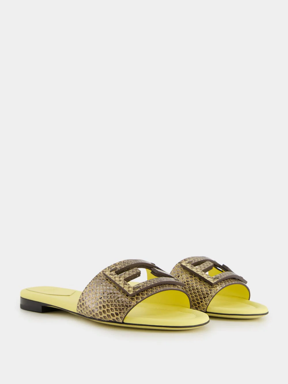 Pale Yellow Ayers Baguette Slides - Image 3
