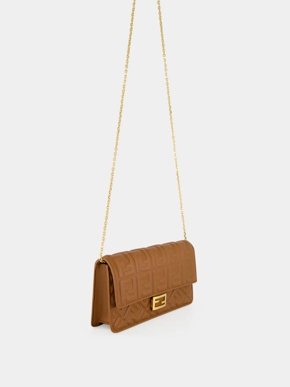 Sellier Brown FF Wallet On Chain Baguette - Image 4
