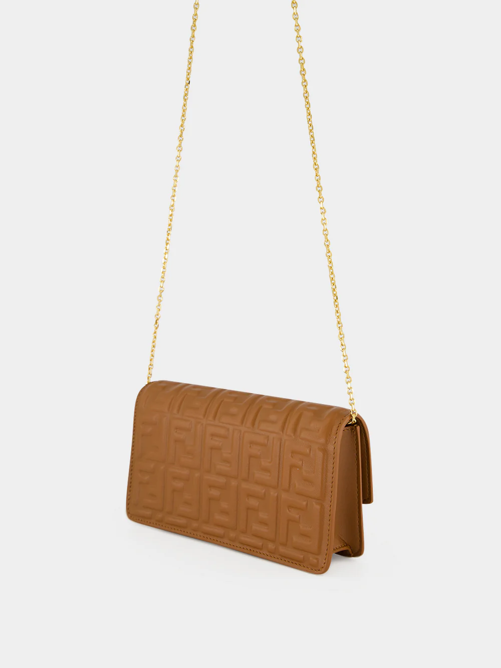 Sellier Brown FF Wallet On Chain Baguette - Image 6
