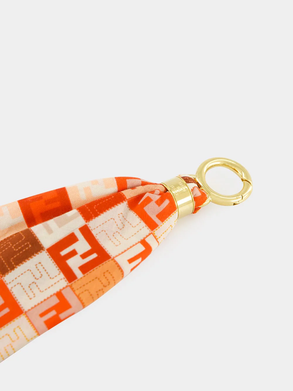 Red Bandana Charm with FF Motif - Image 3