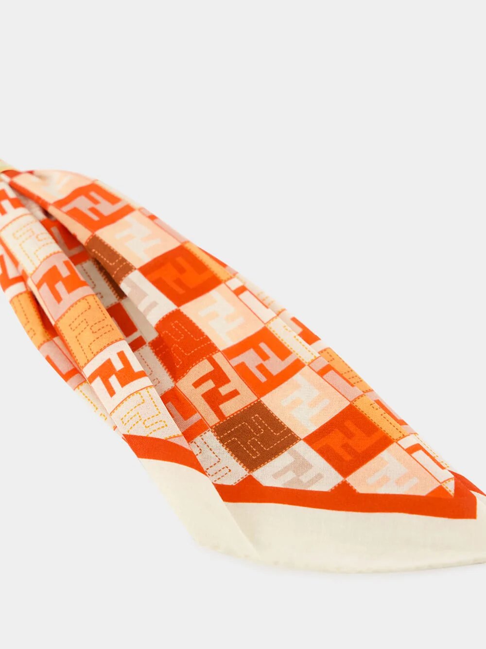 Red Bandana Charm with FF Motif - Image 4