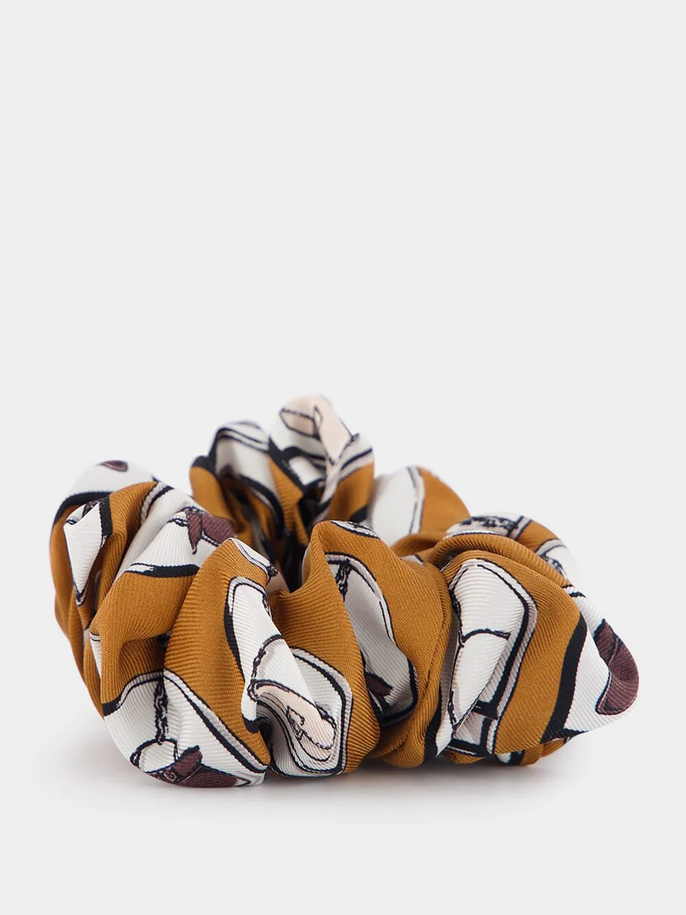 Set Of Two Multicolour Silk Hair Elastics - Image 5
