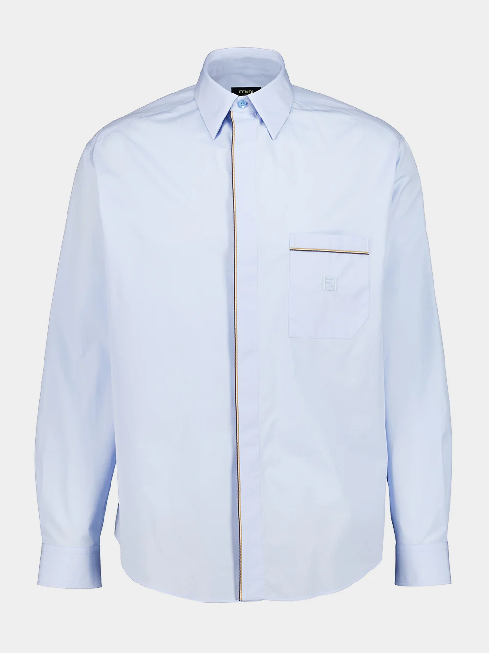 Light Blue Cotton Oxford Shirt