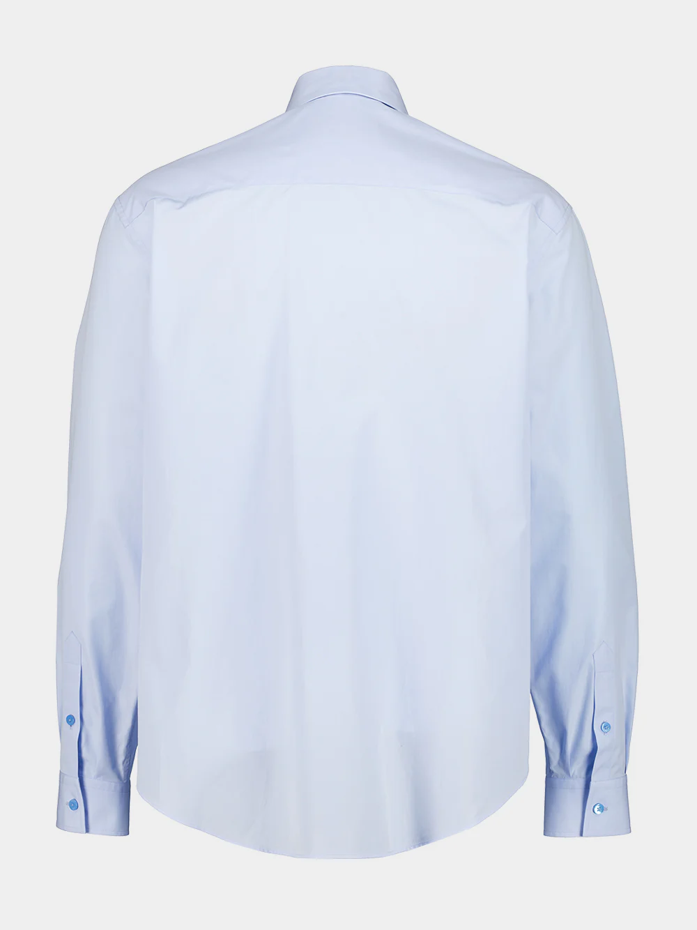 Light Blue Cotton Oxford Shirt - Image 2