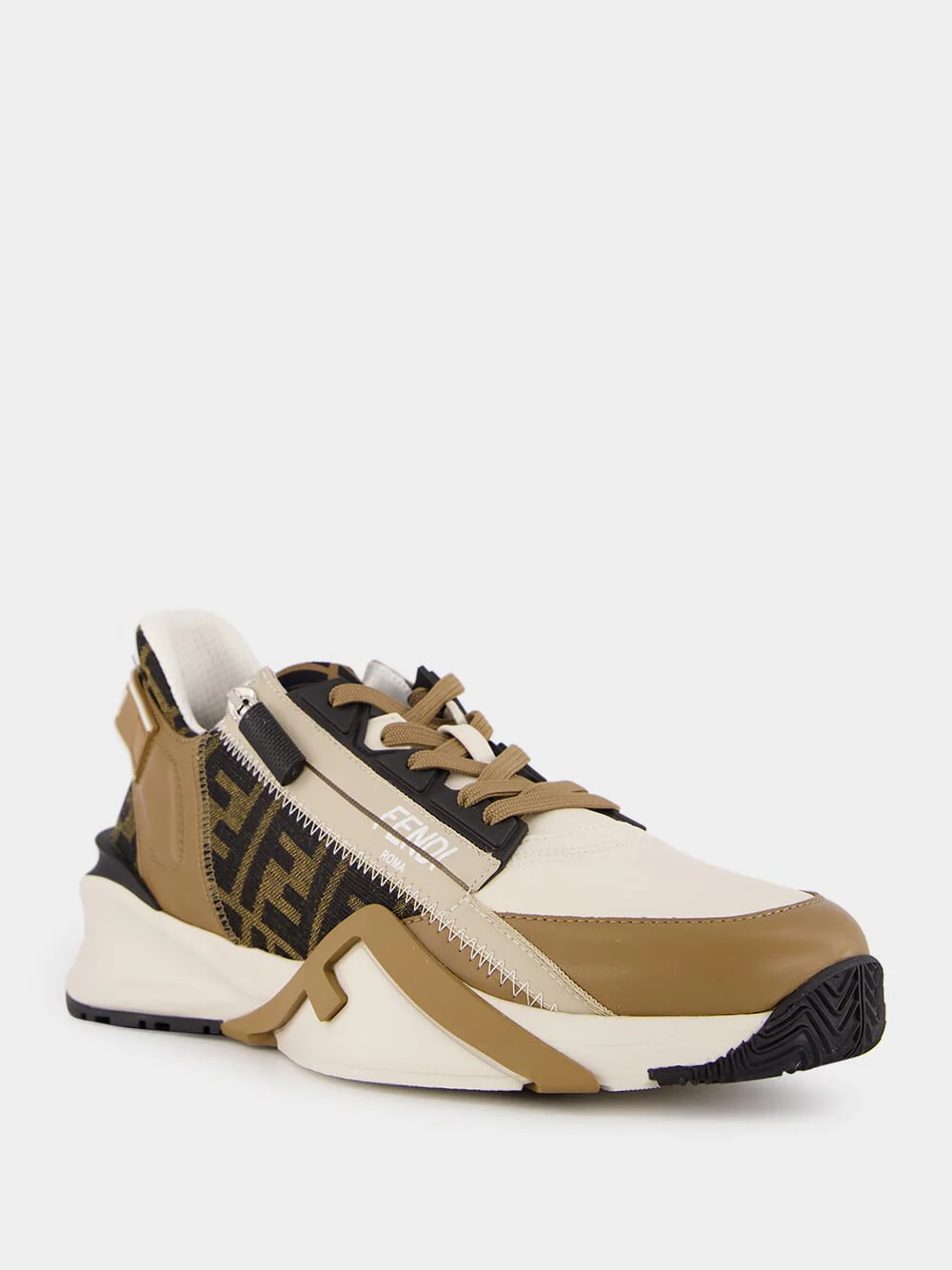 Brown Fendi Flow Sneakers - Image 2