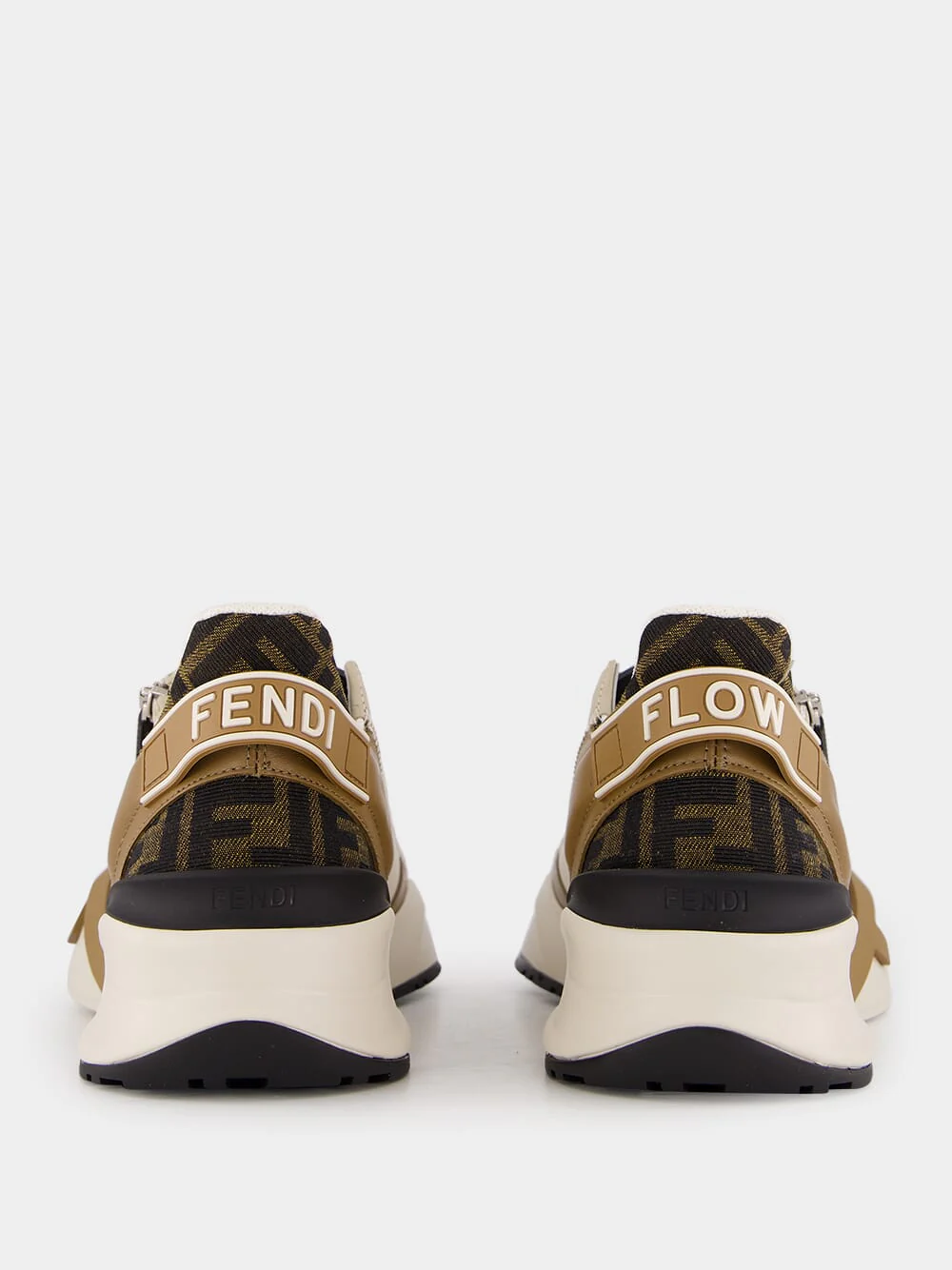 Brown Fendi Flow Sneakers - Image 4