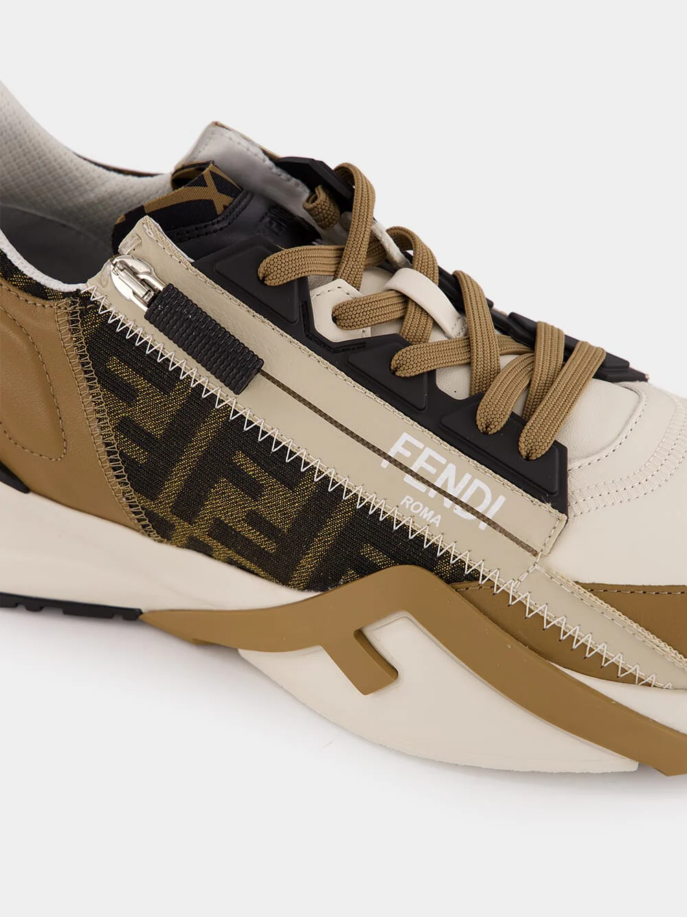 Brown Fendi Flow Sneakers - Image 6