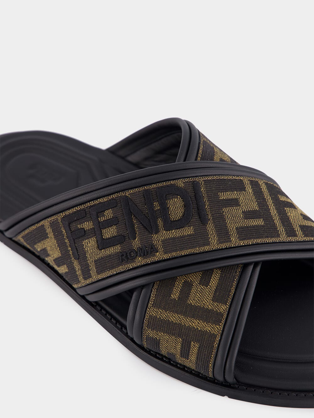 FF Jacquard Fabric Slides - Image 7