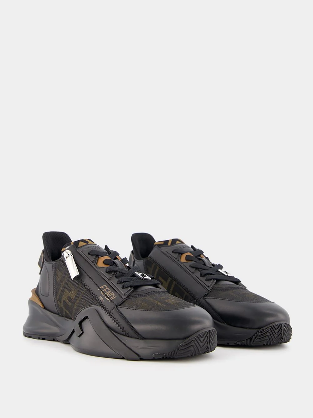 Flow Leather Sneakers - Image 3