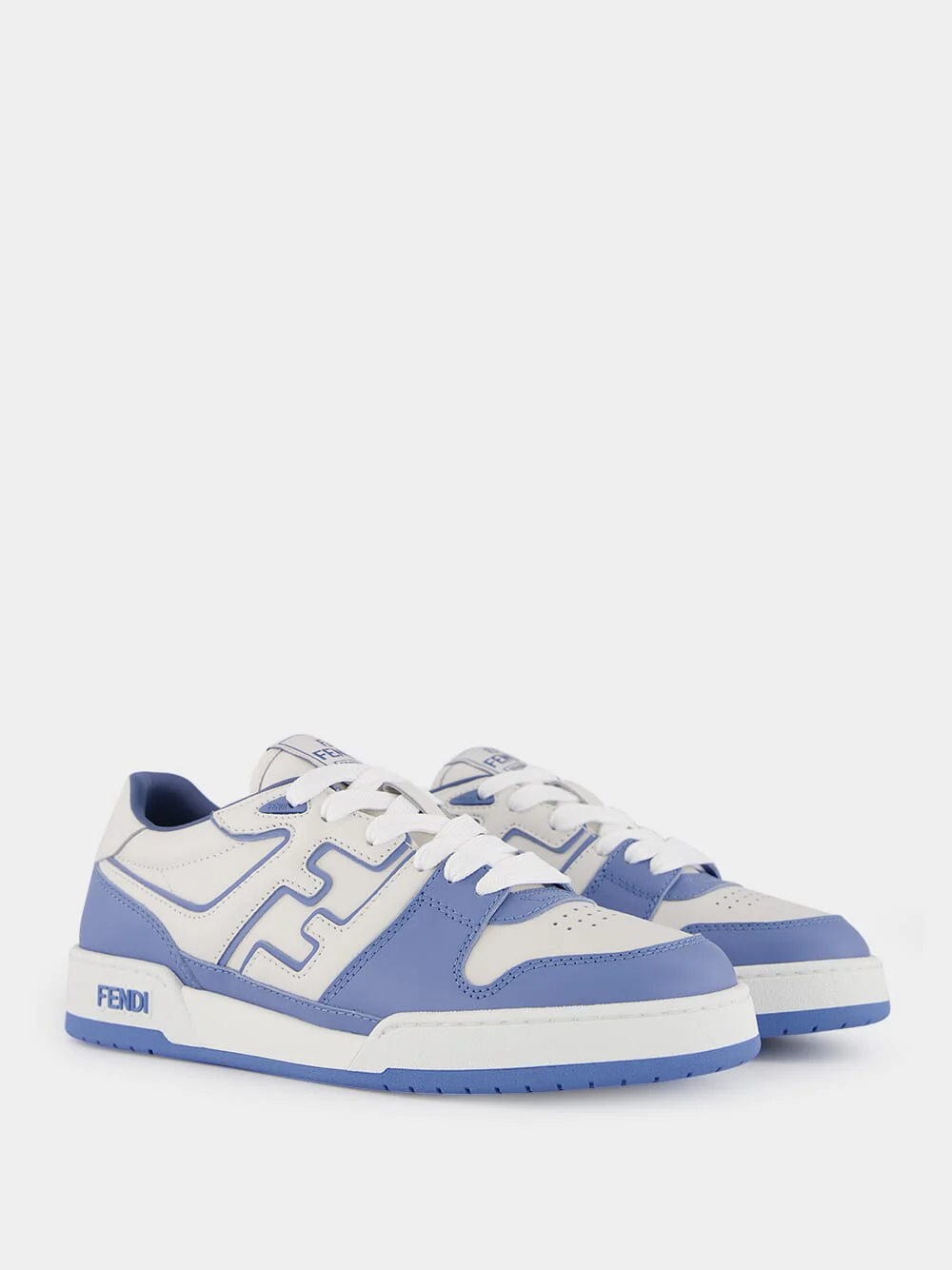 Light Blue Fendi Match Sneakers - Image 3