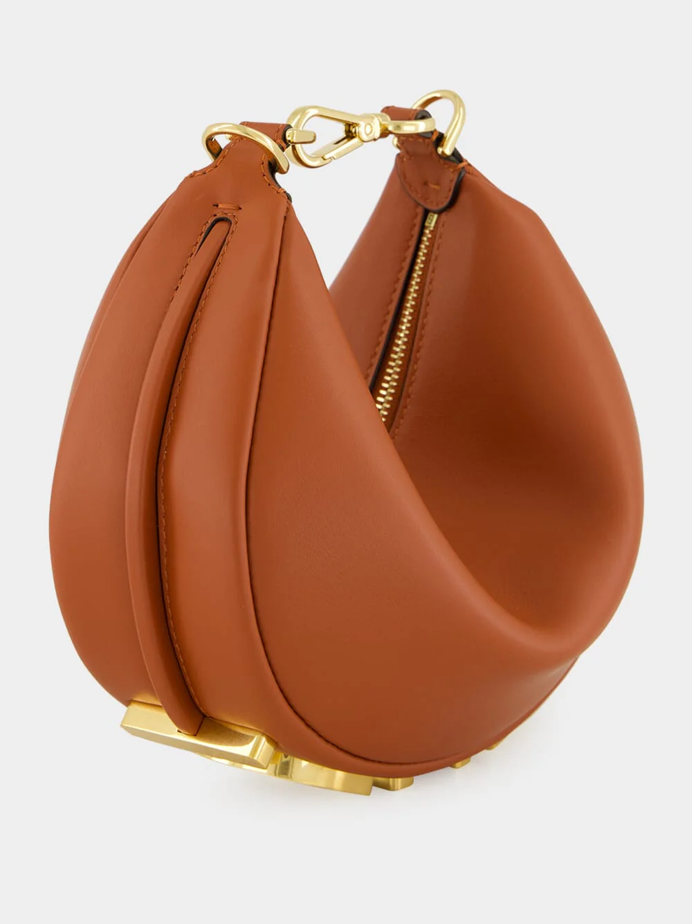 Sienna Brown Fendigraphy Mini Bag - Image 5