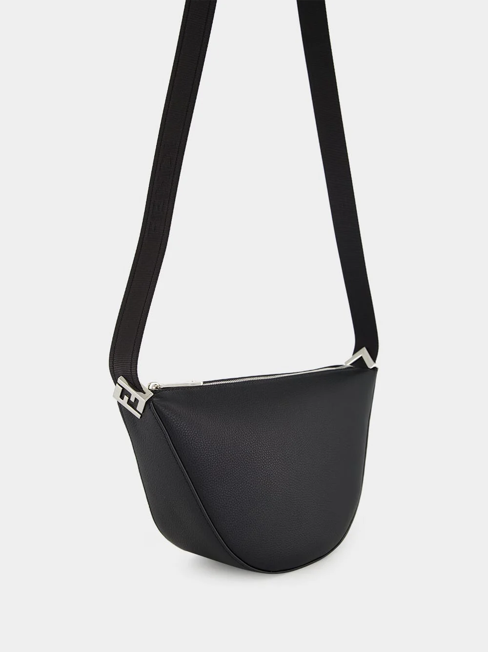 Small Roma Leather Fendi Melon Bag - Image 3