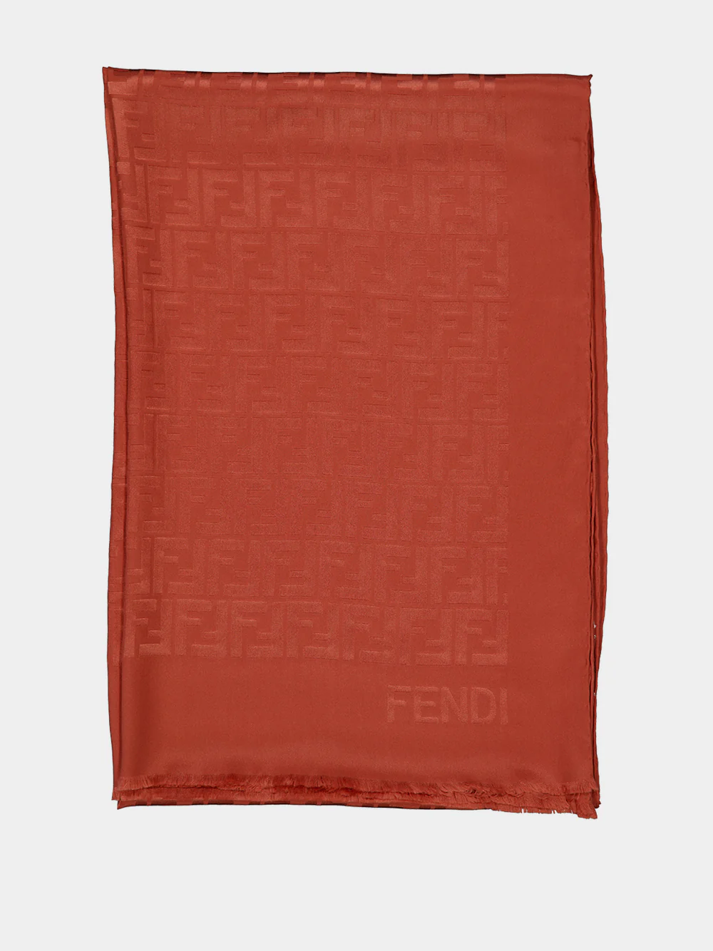 Rust FF Silk Stole - Image 2