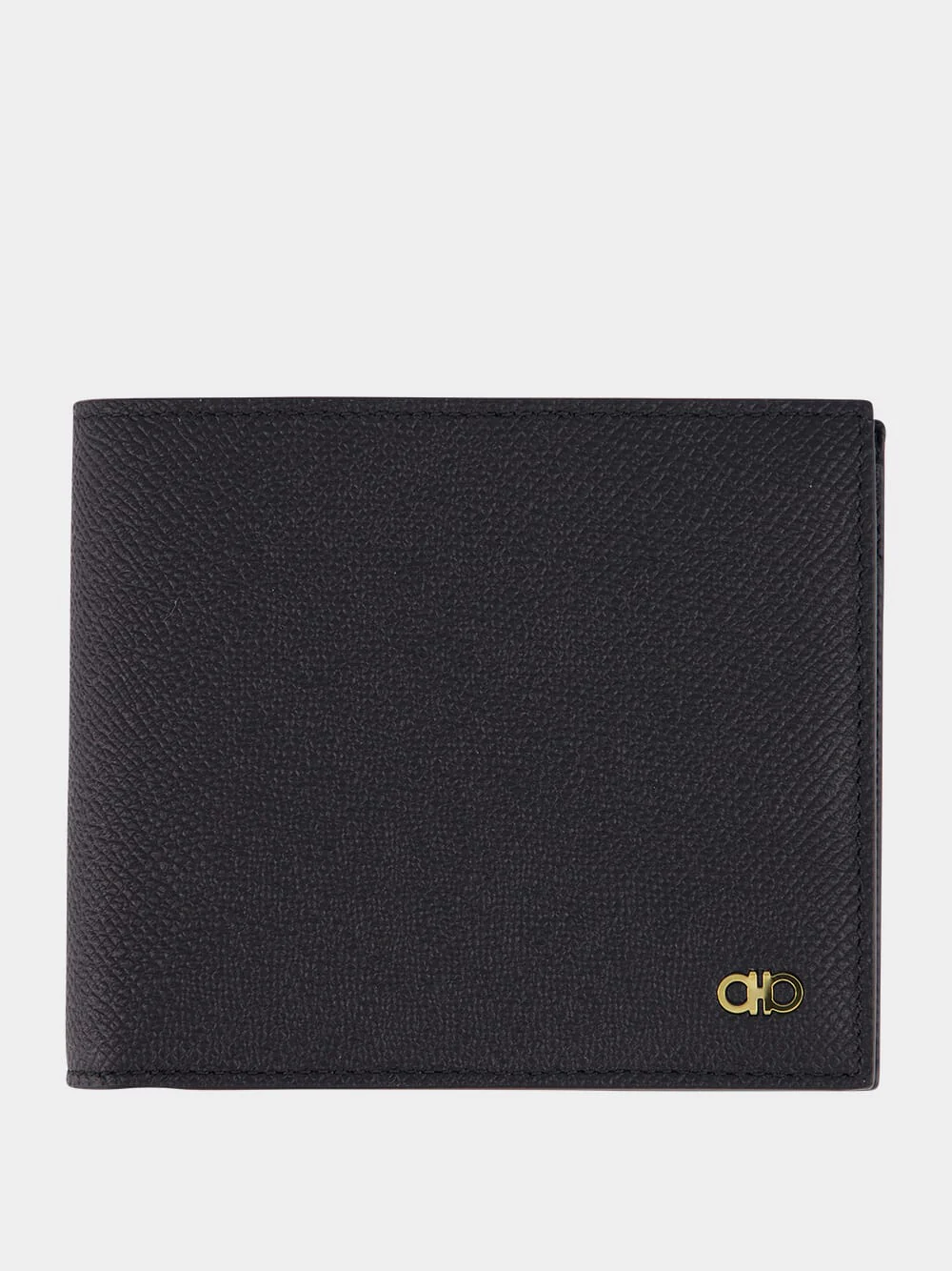 Black Gancini Hammered Wallet