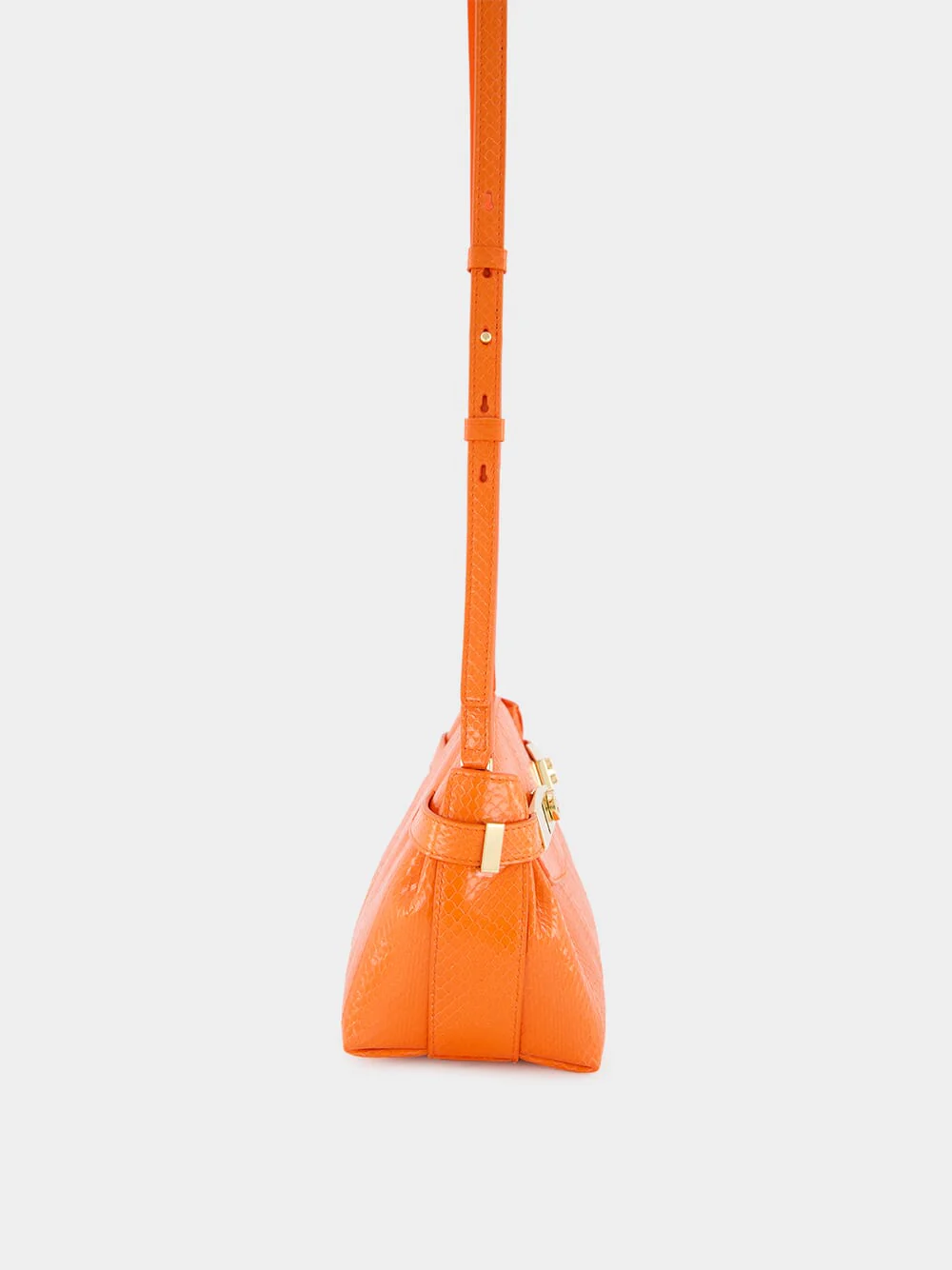 Orange Ayers Leather Hug Pouch - Image 5