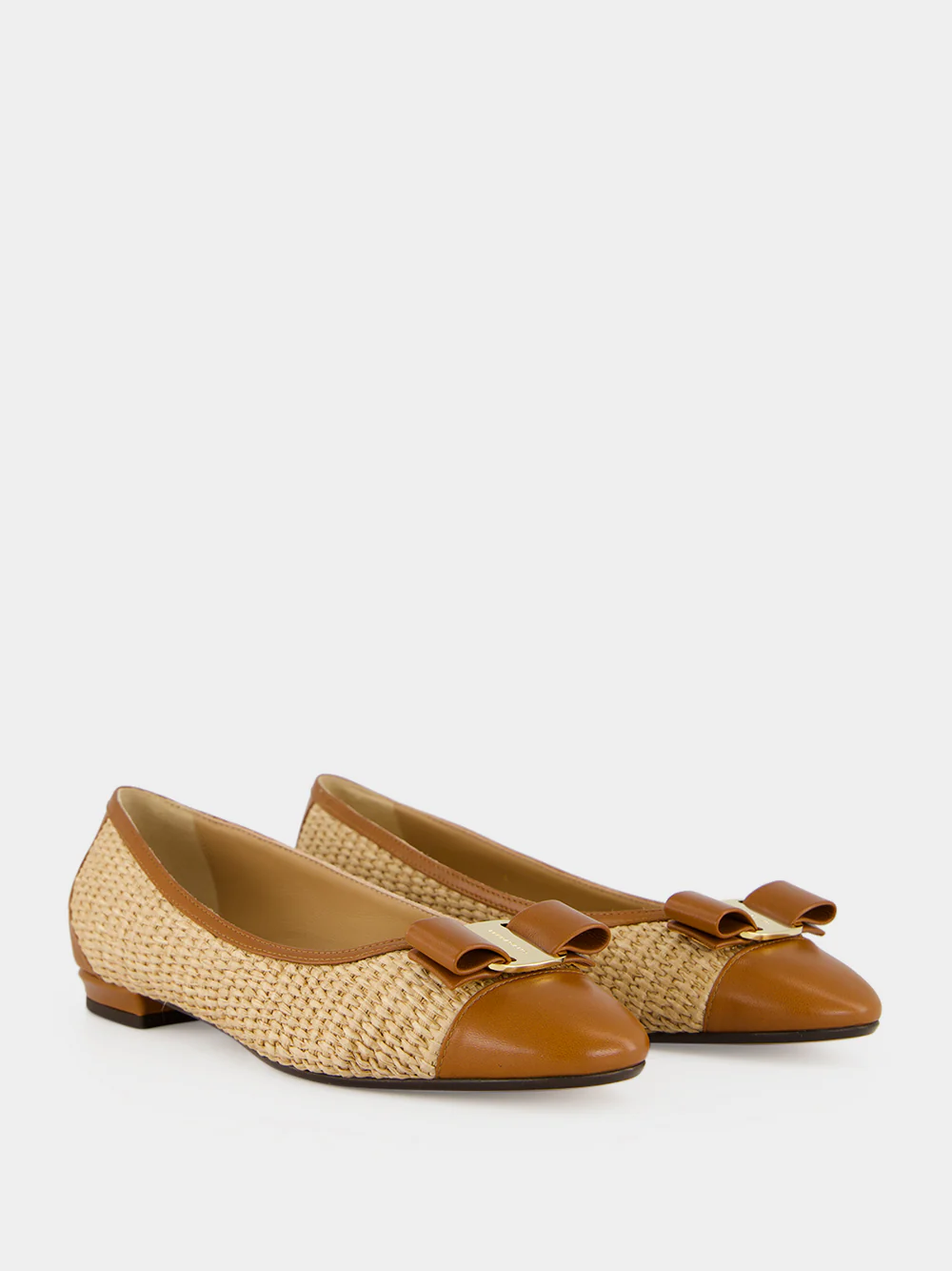 Natural Raffia Vara Ballet Flats - Image 3