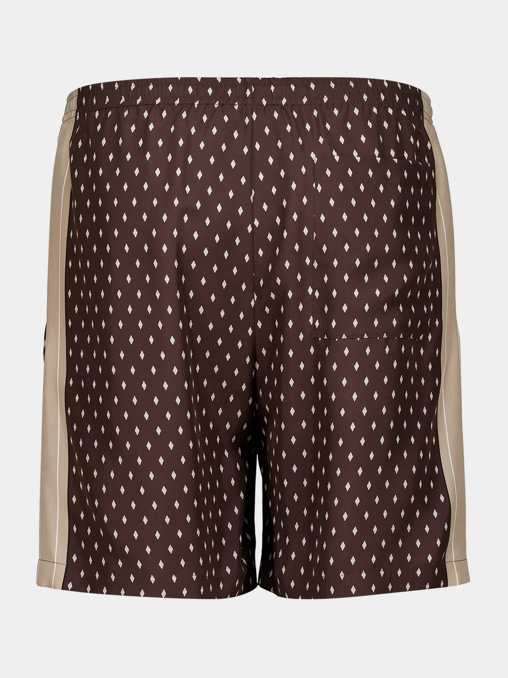 Espresso Silk Bermuda Shorts - Image 2