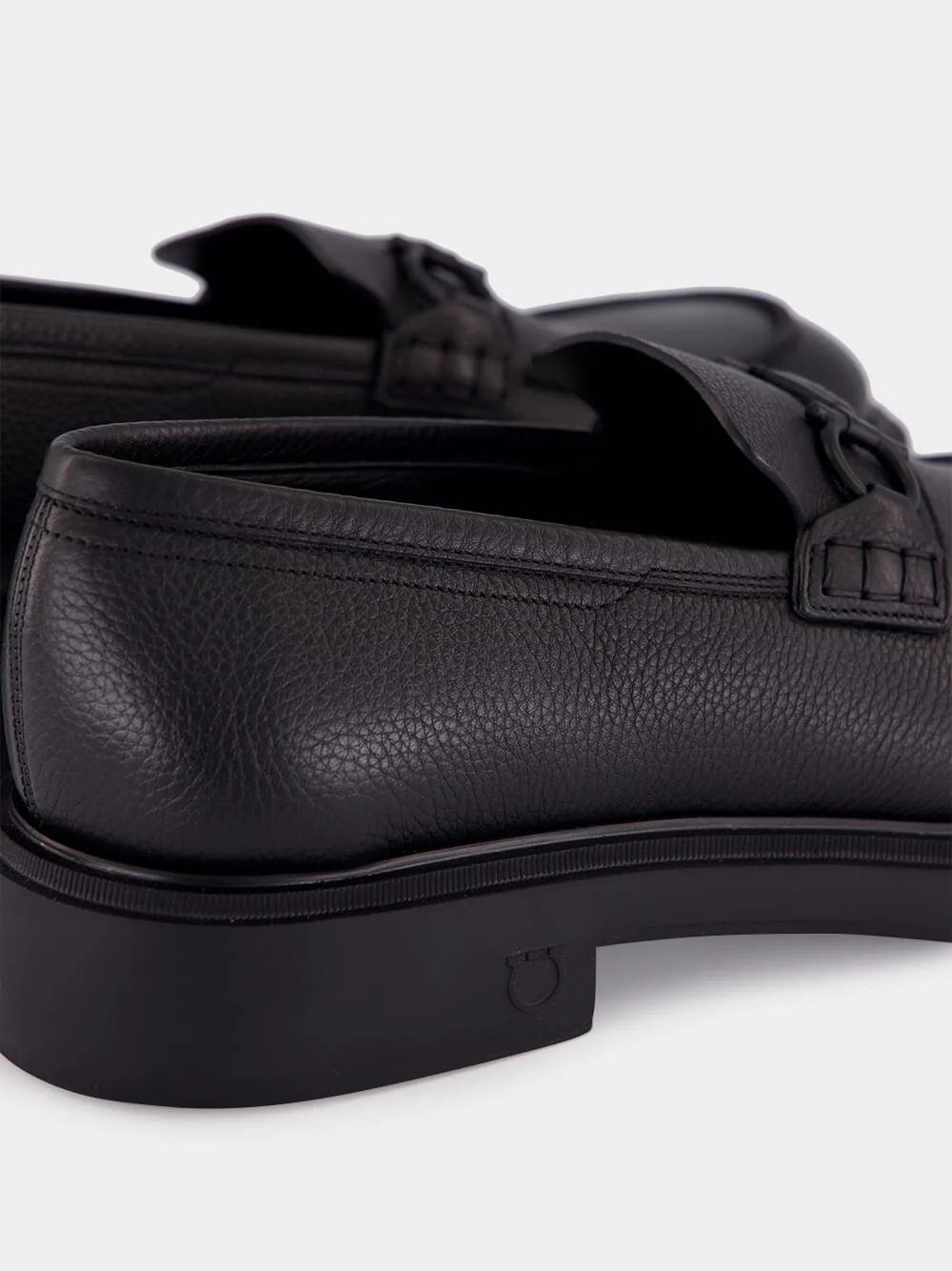 Black Gancini Bit Loafers - Image 6