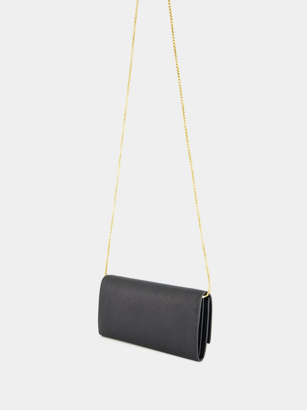 Black Gancini Wallet with Chain - Image 6