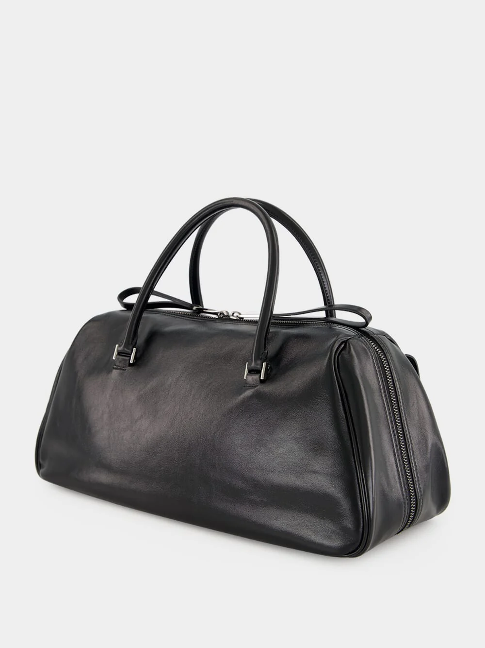 Black Harley Leather Top Handle Bag - Image 5