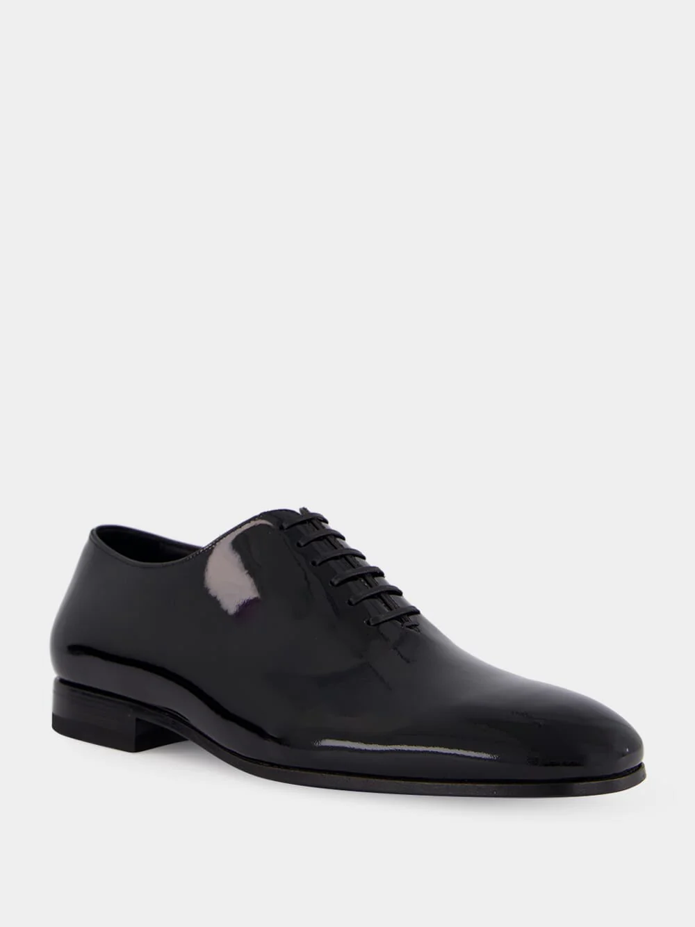 Black Patent Oxford Shoes - Image 2
