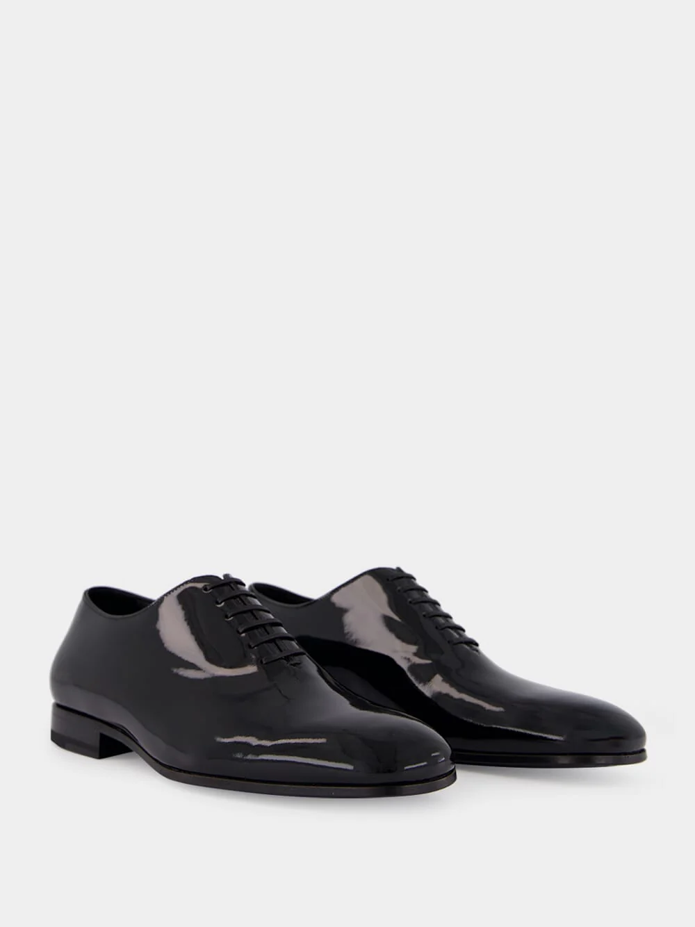 Black Patent Oxford Shoes - Image 3