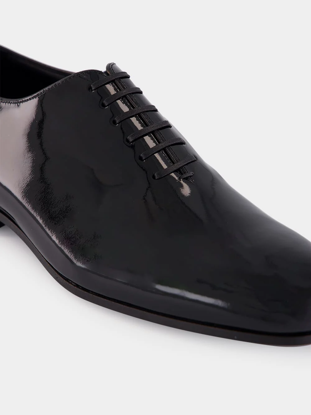 Black Patent Oxford Shoes - Image 7