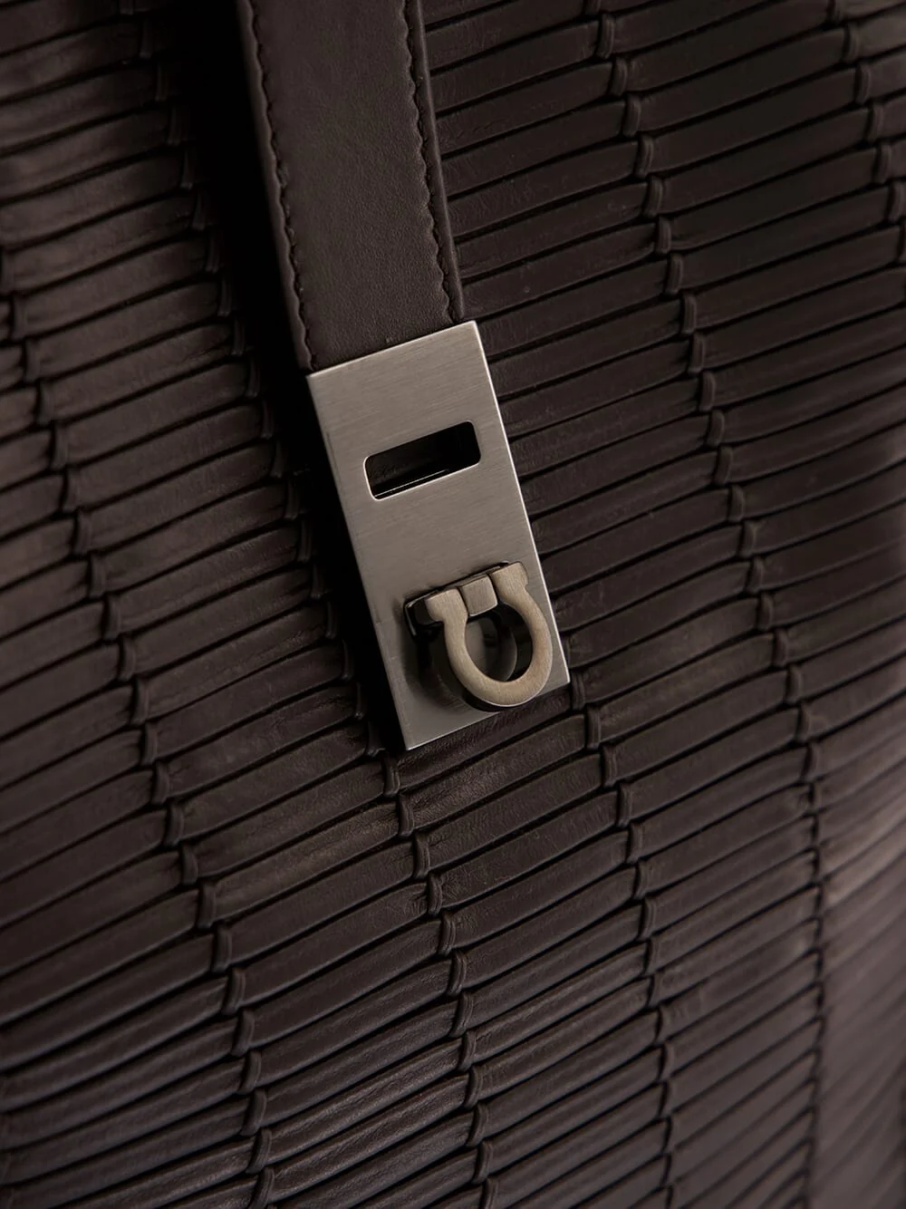 Black Sailor Leather Backpack - Image 7