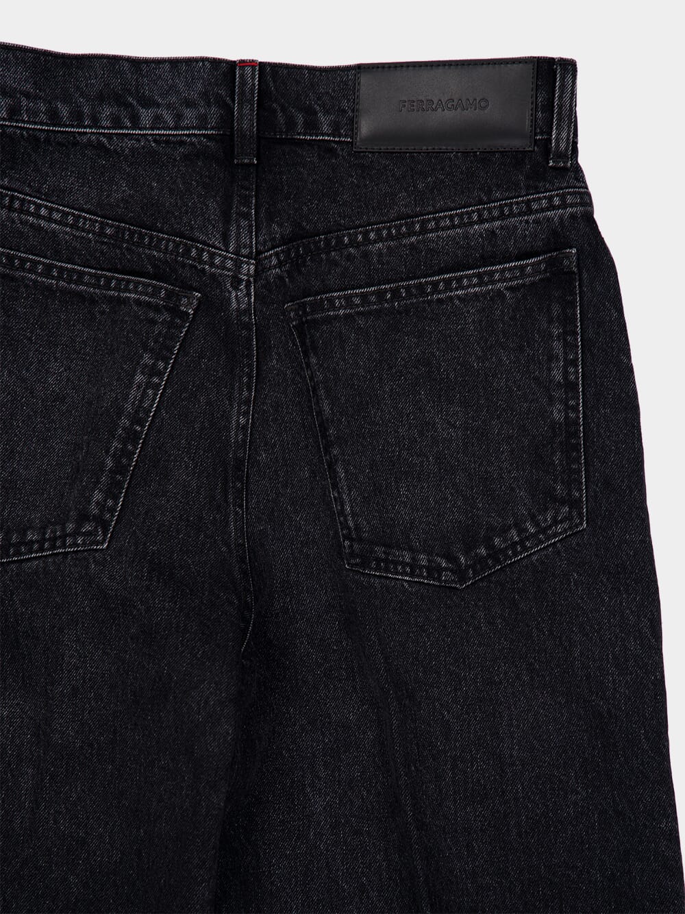 Black Turn-Up Jeans - Image 6