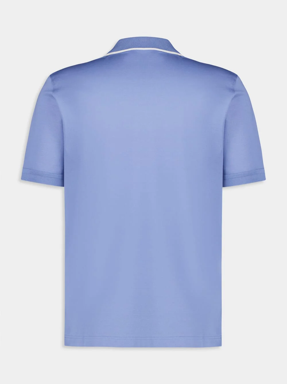 Bluette Cotton Polo with Zip Detail - Image 4