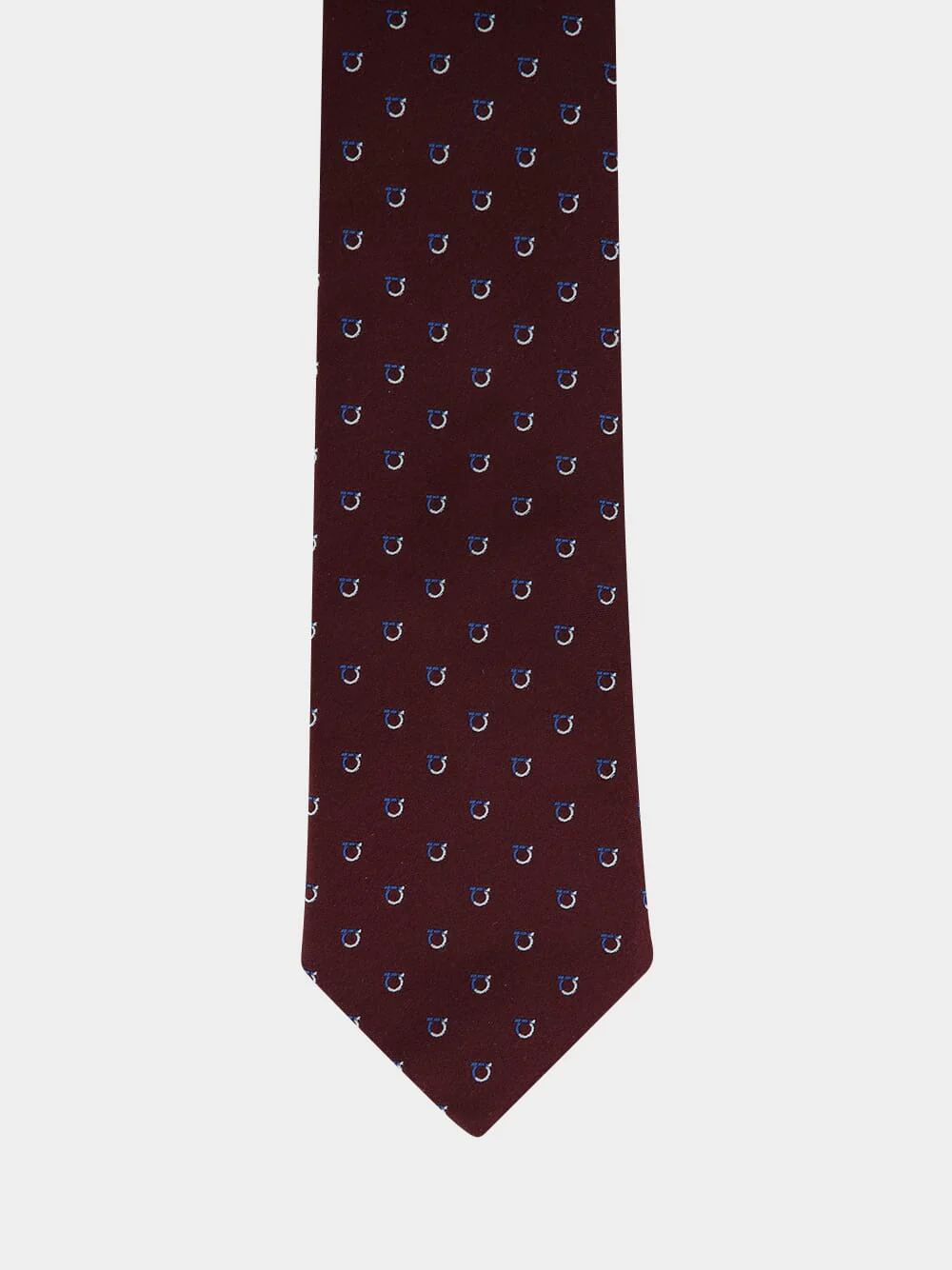 Bordeaux Jacquard Silk Tie - Image 2