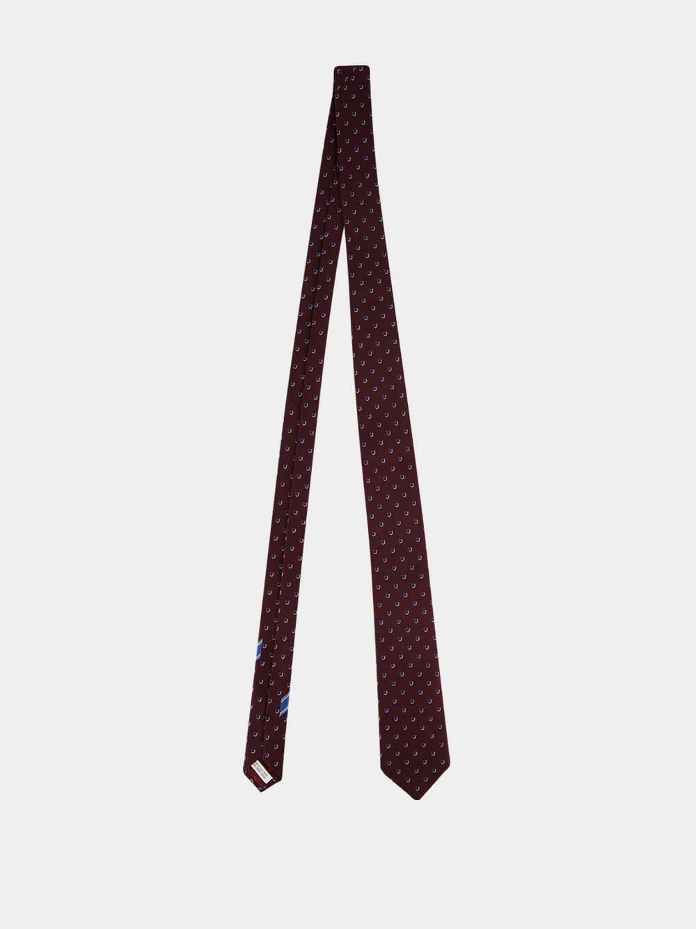 Bordeaux Jacquard Silk Tie - Image 3