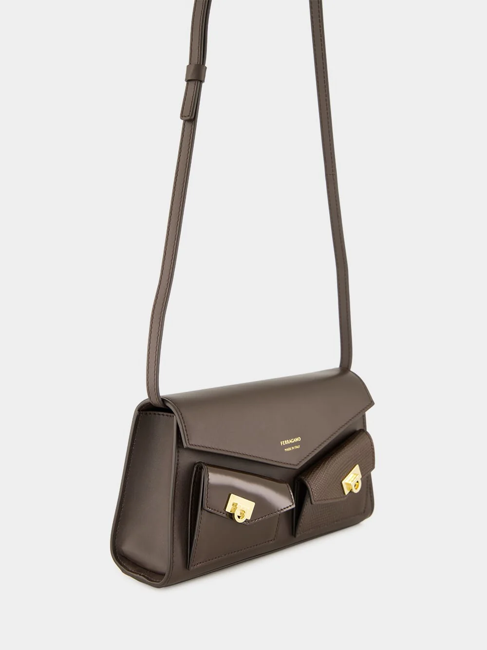 Brown Mini Harley Crossbody Bag - Image 3