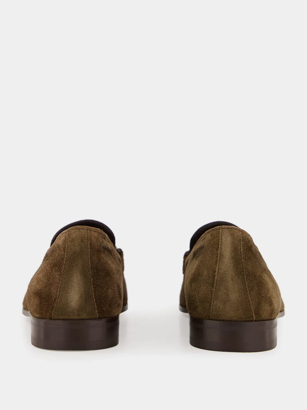 Brown Tassel Suede Moccasins - Image 5