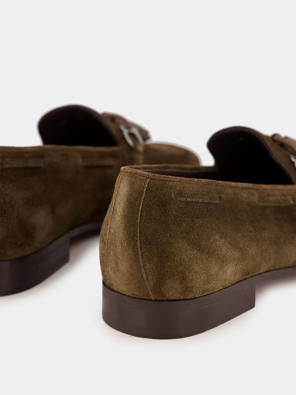 Brown Tassel Suede Moccasins - Image 6