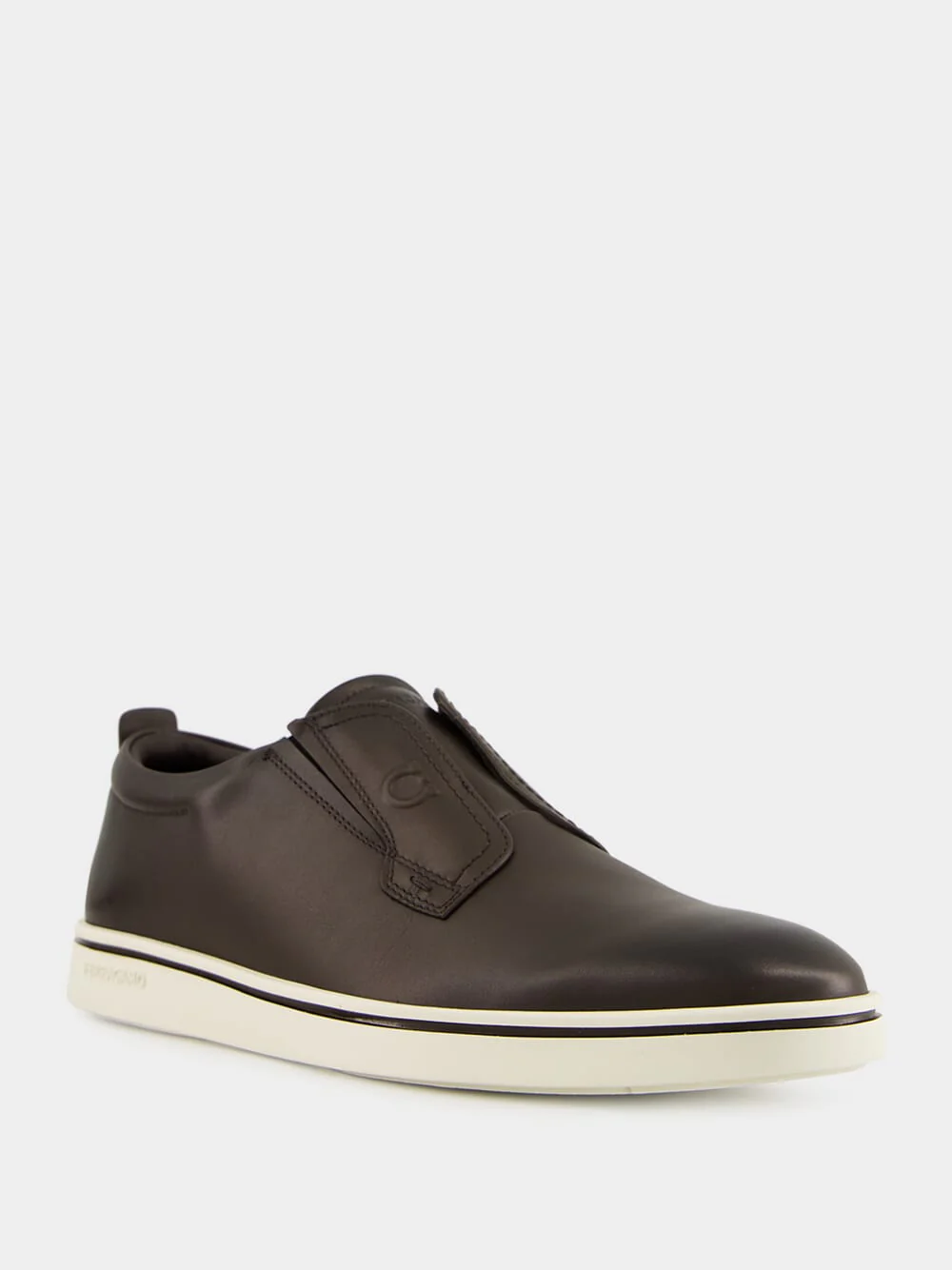 Brown Urban Leather Lace-Up Derbies - Image 2