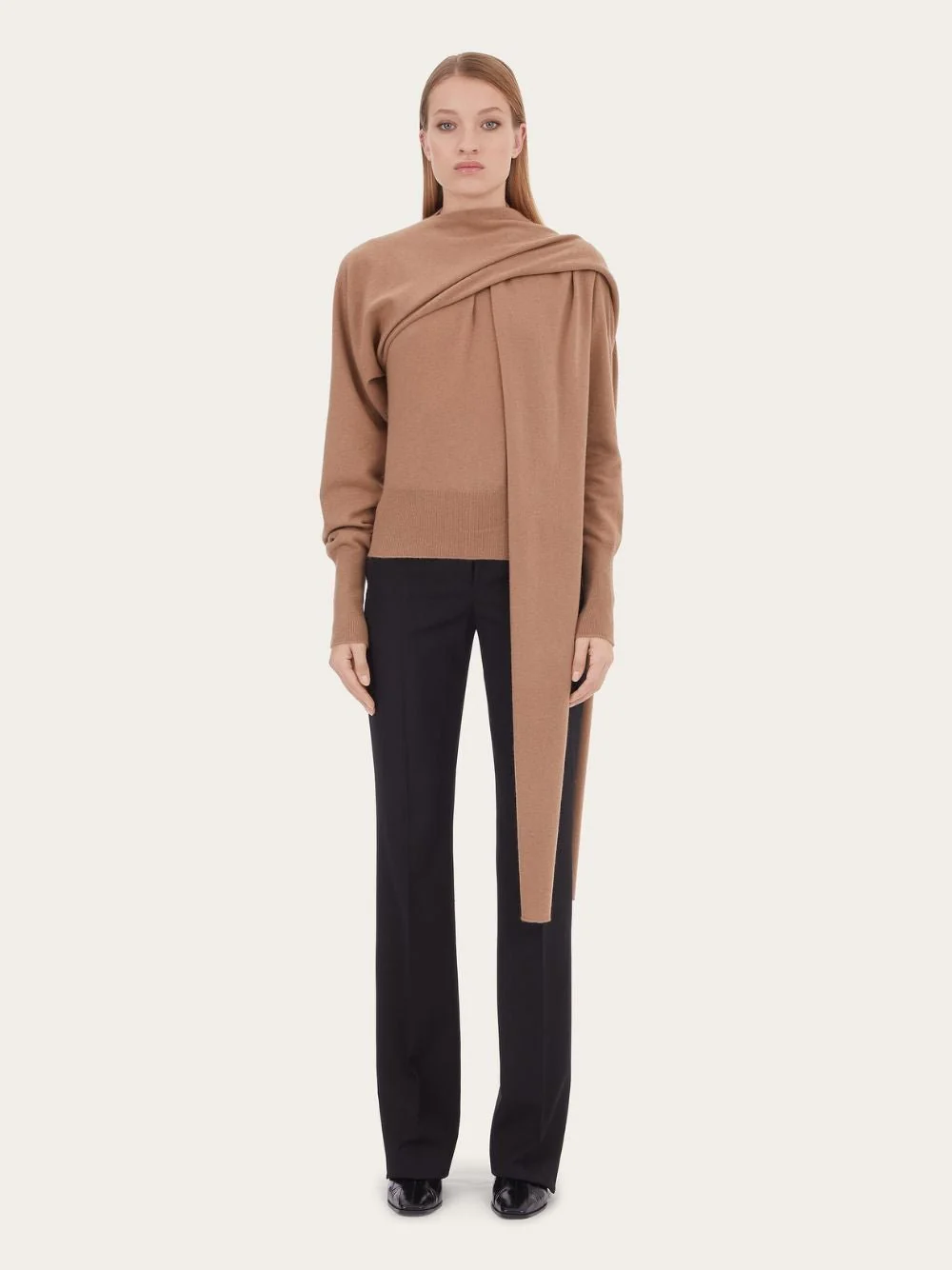 Cashmere Scarf Jumper
