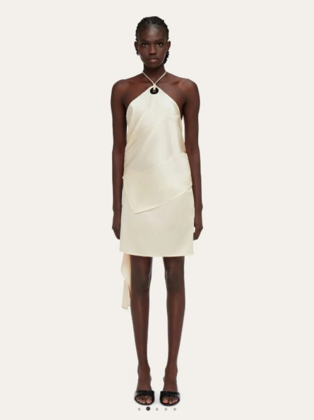 Asymmetric Silk Top