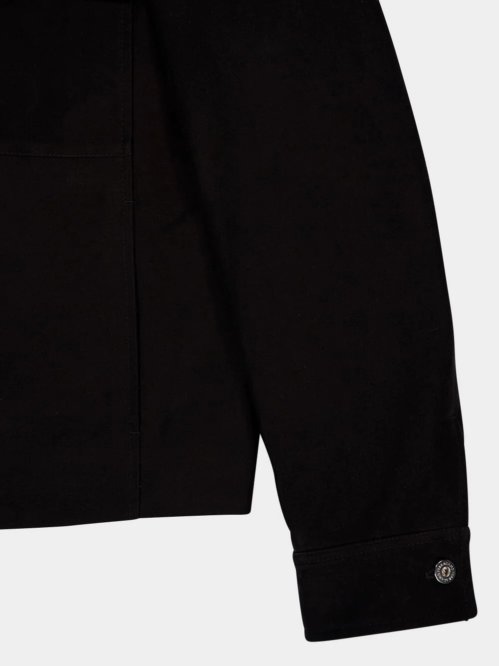 Black Zipped Jacket with Pockets - Image 4