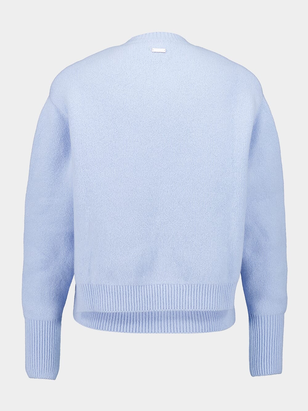 Light Blue Layered Cashmere Sweater - Image 3