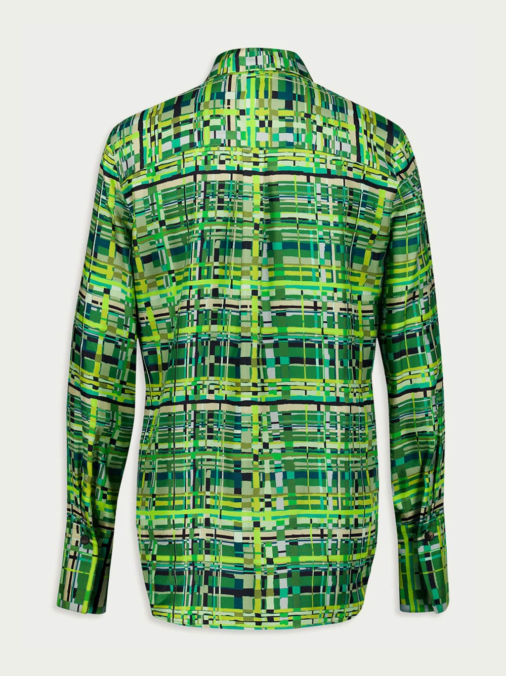 Long Sleeved Check Shirt - Image 2