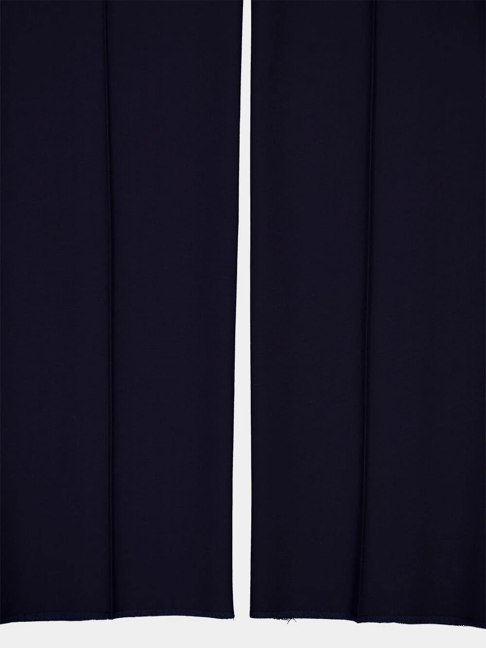 Navy Straight-Fit Trousers - Image 4
