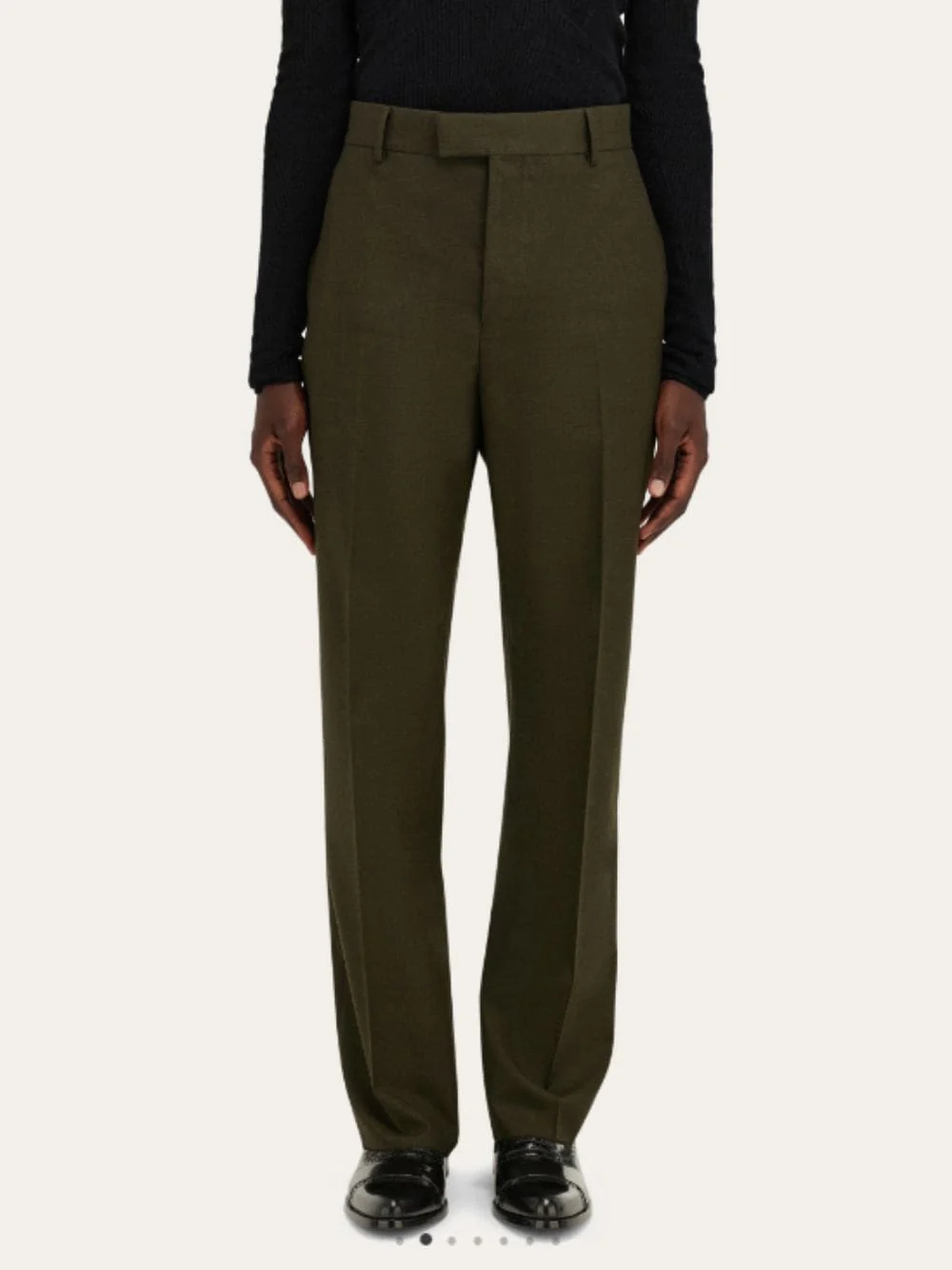 Virgin Wool Tailored Trousers - Image 2