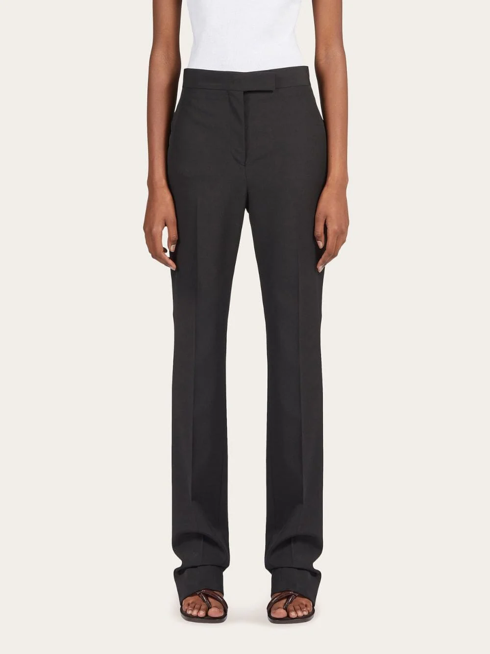 Wool Tailored Trousers